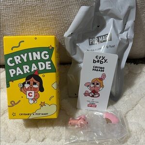 Pop Mart Crying Parade Cry Baby- Yes I Can